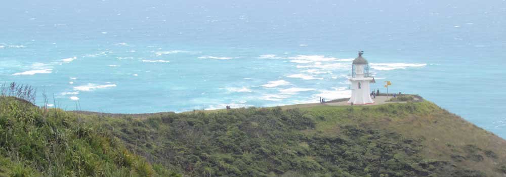 Meeting of the waters at Cape Reinga